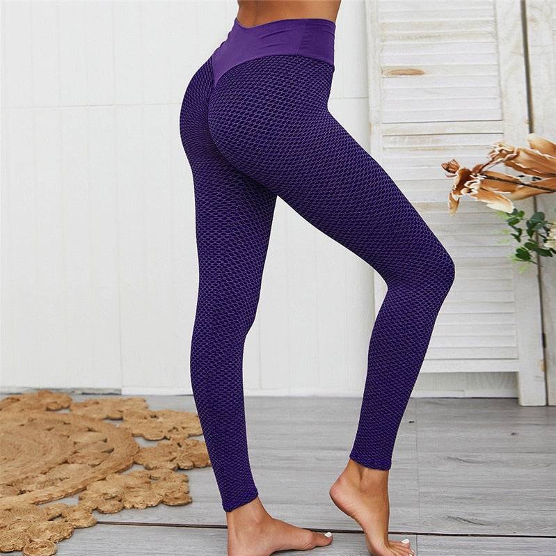 NORMOV Seamless Fitness Women Leggings Fashion Patchwork Print High Waist Elastic Push Up Ankle Length Polyester Leggings