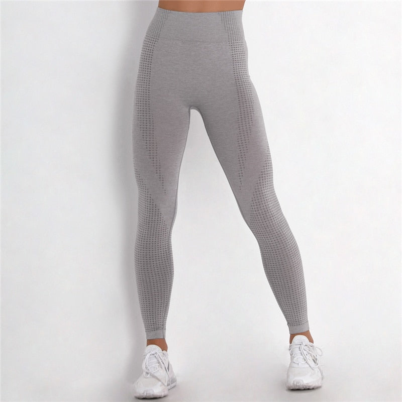 Rooftrellen 10%Spandex Seamless Leggings Women Fitness Leggings For Women Jeggings Sportswear Femme High Waist Exercise Leggings