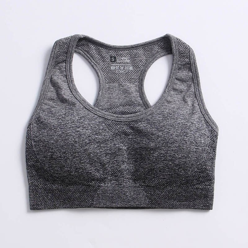 Ombre Seamless Yoga Set Long Sleeve Women Gym Crop Top Sportswear Bra High Waist Leggings Workout Outfit Fitness Yoga Clothing