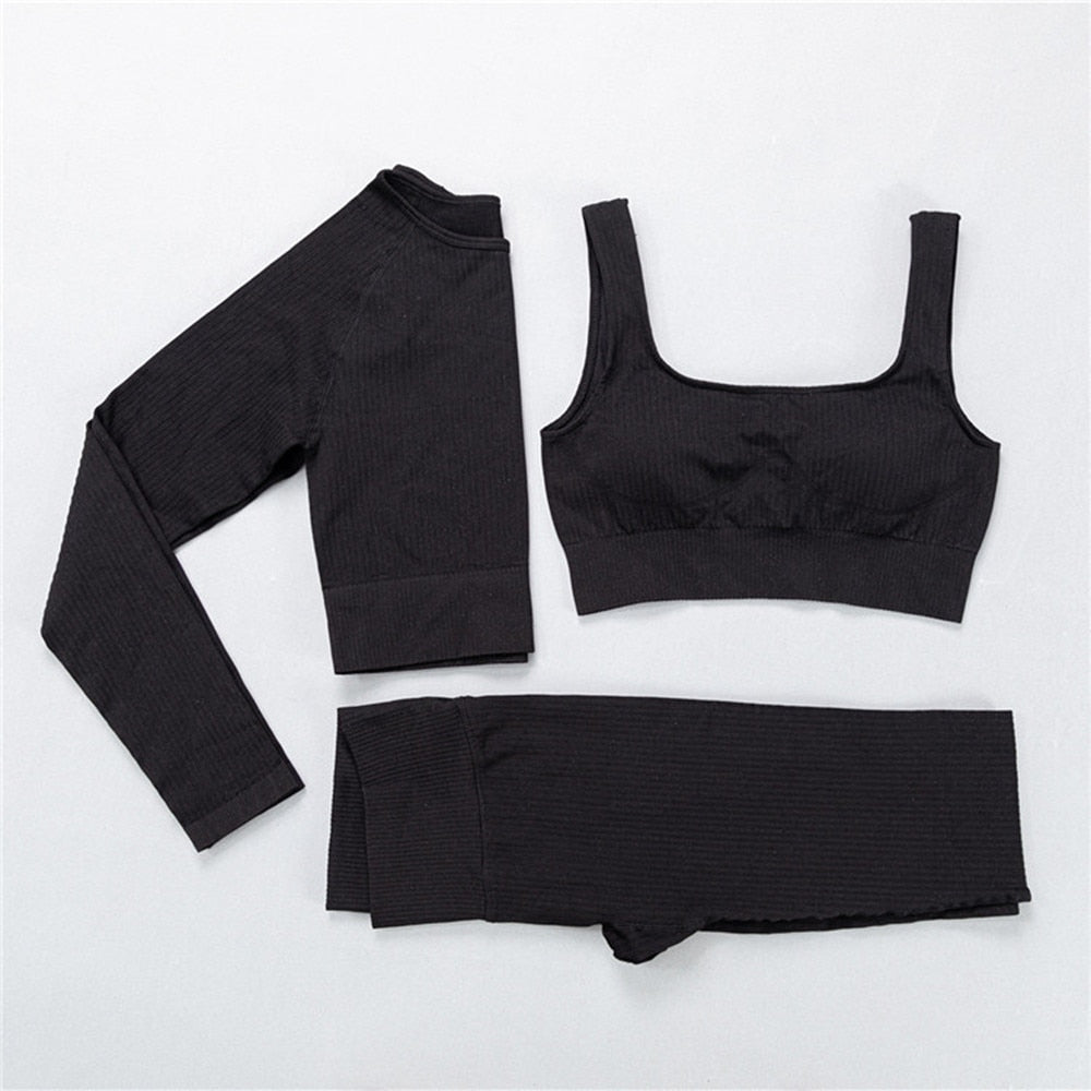 3er Leggings Set