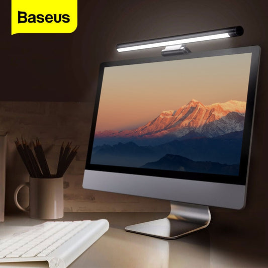 Baseus Screen LED Bar Desk Lamp PC Computer Laptop Screen Hanging Light Bar Table Lamp Office Study Reading Light For LCD Monito