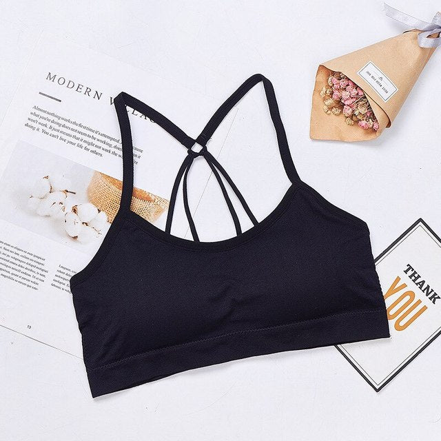 Seamless Sexy bra Top Women Sports Bra High Impact For Gym Fitness Yoga Sportswear Tank Top Sport Push Up Bralette топ женский